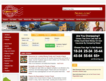 Tablet Screenshot of nepal.com